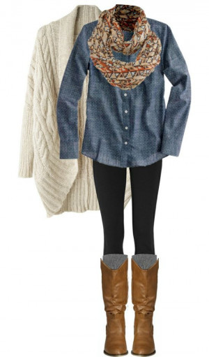 15 Cozy Sweater Outfit Ideas for Winter 2014 – 2015