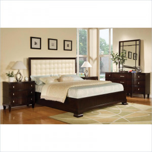 bedroom set upholstered bed
