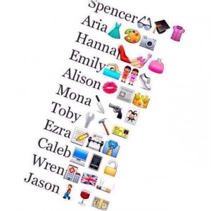 cute, funny, pretty little liars, emoji, lovely, quotes, pll, true