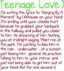 Teenage Love