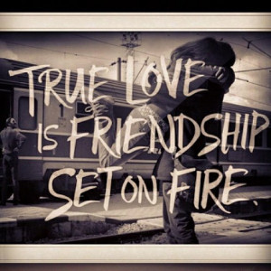 ... ://quotespictures.com/true-love-is-friendship-sat-on-fire-love-quote
