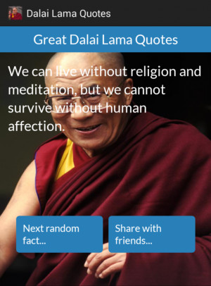 Dalai Lama Quotes - screenshot