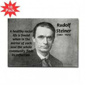 Rudolf Steiner Education School Famous Art Science Quotes Poster T
