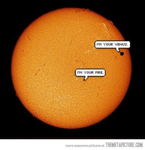 Funny photos funny venus sun eclipse photo