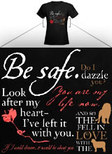 Edward Cullen Quotes t-shirt