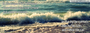 beach quote Profile Facebook Covers