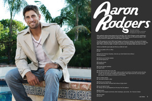 Exclusive Aaron Rodgers Photo Shoot