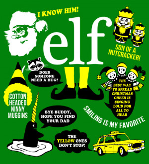 Wayward Tees > Movie T-Shirts > Elf Movie T-Shirts > Elf Movie Quotes