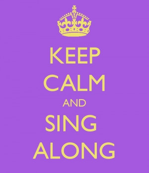 Just sing along (: