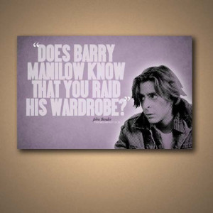 The Breakfast Club BENDER Quote Poster on Etsy, $18.00