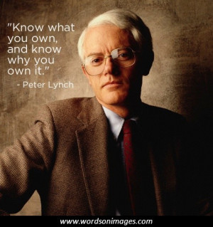 Peter lynch quotes