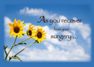 recovery from surgery wishes