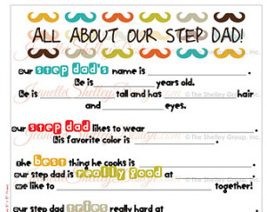 Funny Step Dad Birthday Quotes ~ Popular items for step dad on Etsy