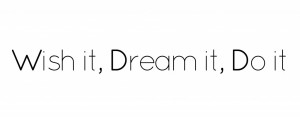 Dreams Motivational Timeline Cover: Wish it Dream it Do it