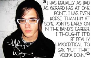 Mikey Way. ?????