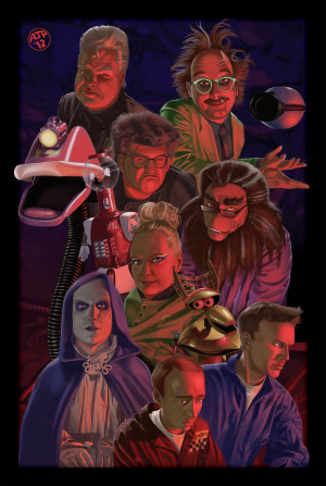 Space Oddities: MST3K Poster Art by Annamarie Pellow