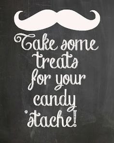 Mustache quote print typography poster A3