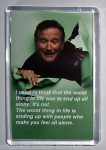 Detalles de Robin Williams Quote movie poster fridge magnet New - Mrs ...