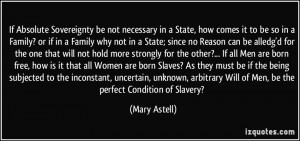 More Mary Astell Quotes
