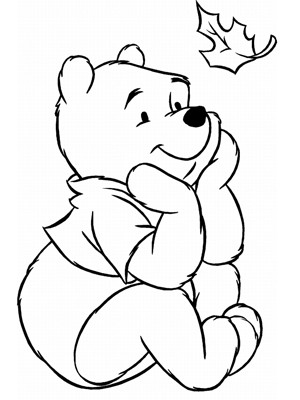 Dibujos para pintar Disney: Winnie the Pooh