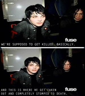 Chemical Romance Funny Moments