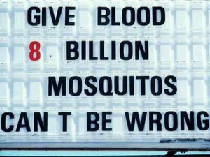 Bwahahaha. I hate mosquitos.