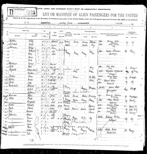 Ellis Island Ship Records Immigration