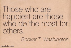 Booker T. Washington quote
