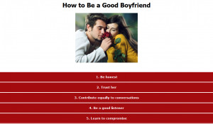 How to Be a Good Boyfriend - screenshot