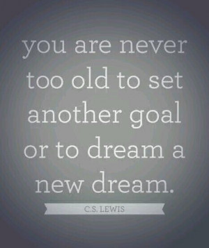 CS Lewis quote...that's what i keep telling myself..i will listen one ...