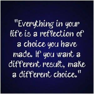 everything-life-reflection-of-a-choice-life-quotes-sayings-pictures ...