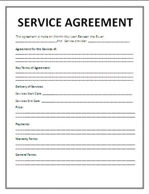 service agreement contract template free 1Hw6pRhL