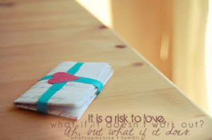 Love is Risk