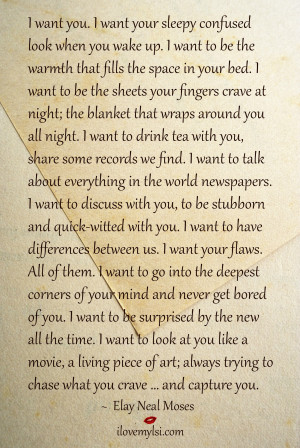 Want To Kiss You All Over Quotes I want to kiss