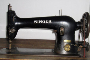 First Sewing Machine Isaac Singer The singer sewing machine
