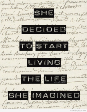 Comments Off on Now is the time – Muriel Blanc quote