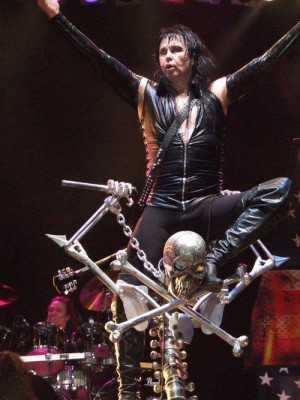 Musical rebel Blackie Lawless of W.A.S.P.