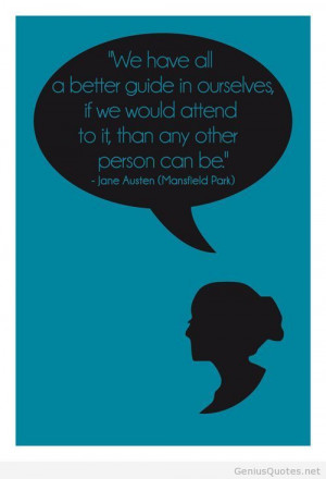 Mansfield Park Jane Austen quote
