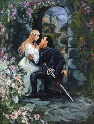 Medieval romance, fantasy, art, maiden, knightMaiden Kisses, Fantasy ...