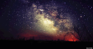 ... galaxy stars nature time lapse milky way Cosmos Shadows late night