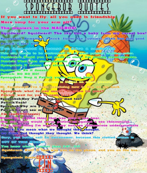 Spongebob Quotes
