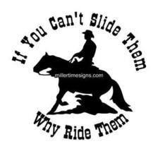 Reining Horse Clip Art | REINING HORSE IF YOU CANT SLIDE DECAL TRUCK ...