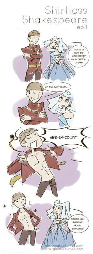 Shirtless Shakespeare - Henry V by martinacecilia on deviantART) Abs ...