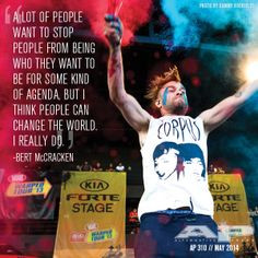 Bert McCracken of The Used (AP 310 // May 2014)