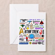 Star Trek Memories Greeting Card for
