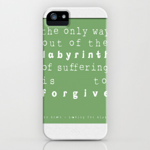 Quote from Looking For Alaska by John Green iPhone & iPod Case
