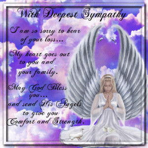 deepest sympathy for your loved one deepest condolences messages ...