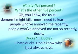 Will Herondale Duck Quotes Tmi - jace and ducks by