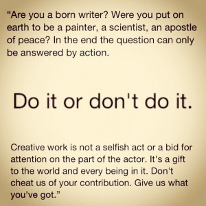 Are you a born writer?