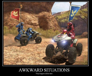 awkward situations happen all the time